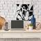 Stupell Industries Black & White Moving Abstract Canvas Wall Art